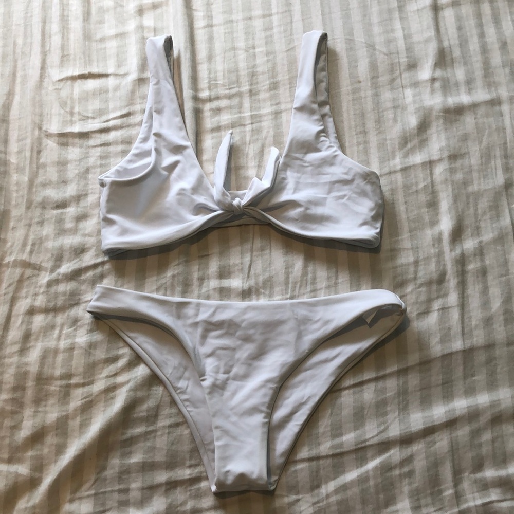White Bikini Set